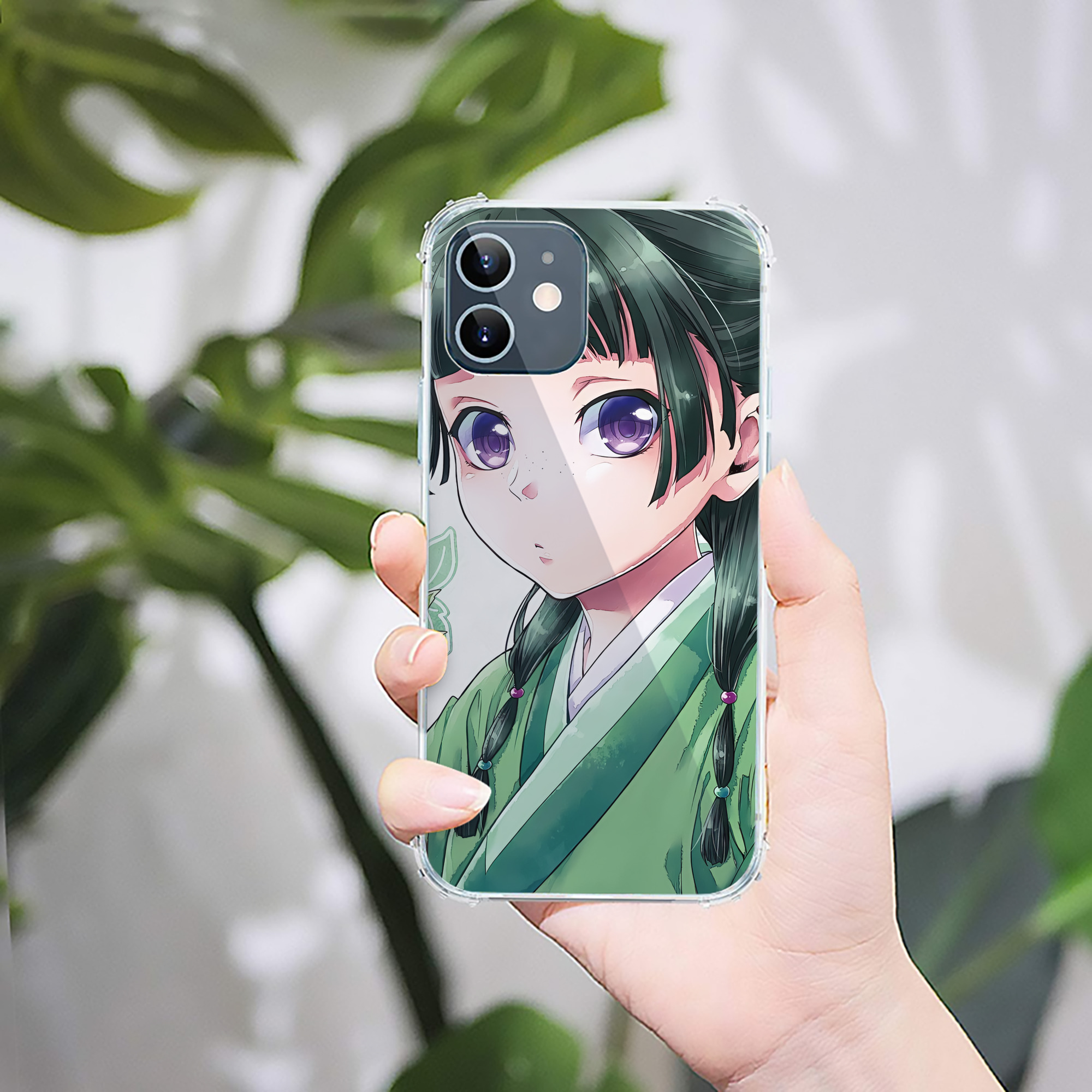 （画像用） 薬屋のひとりごと The Apothecary Diaries 【iPhone 12シリーズ対応】透明スマホケース（クリアソフトケース）